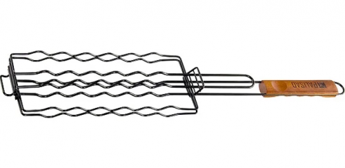 Решетка гриль д/сосисек240х90мм антиприг.69566