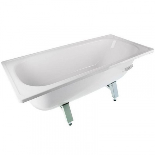 Ванна стальная (комплект) К1-SBA67 эмалированная с ножками 1600*700*390,1,5мм