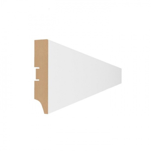 Плинтус напольный МДФ 80A 2000*80*16 Белый