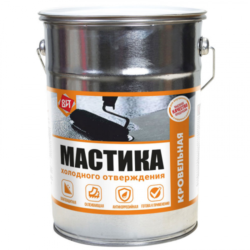 Мастика битумная холодного отверждения 4 кг Царицынские краски/57581