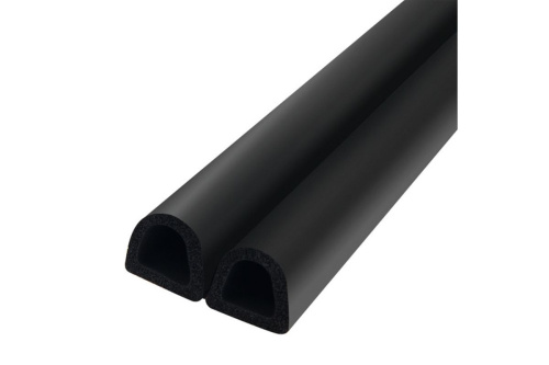 Уплотнитель KIM TEC D (черный)100м (№3)двойной