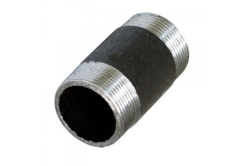 Отвод  15 шовный корот.с резьбой