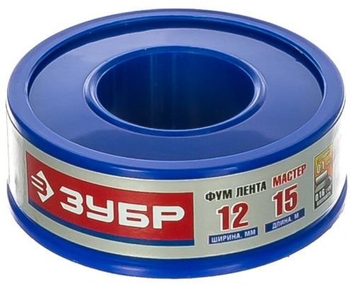 Лента фум Зубр 19ммх15м/12371-19-040
