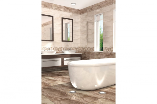 Кафель напольный 418х418 Анталия G коричневый