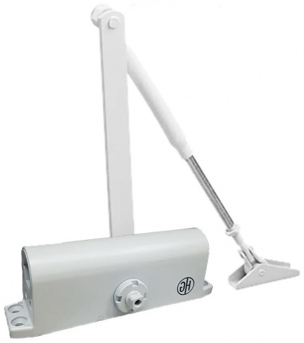 Доводчик дверной HG DC6234085WH 60-85кг белый