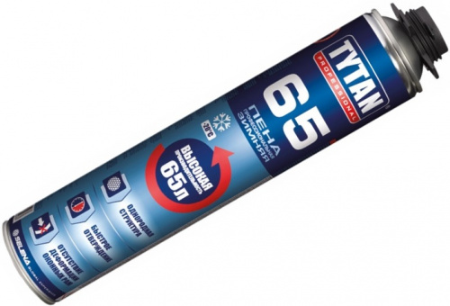 Пена монтажная TYTAN ПРОФ 65 О2,750мл/10043930