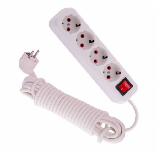 Удлинитель с/з720-0405-402 4x5m с выключателем