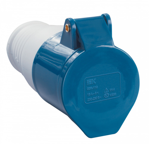 Розетка переносная 223 2р+ре 32А 220В ИЭК