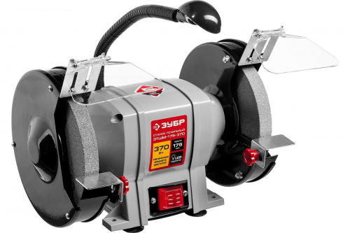 Станок ЗУБР точильный,диск175х20х32мм,2950об/мин,370Вт ЗТШМ-175-370