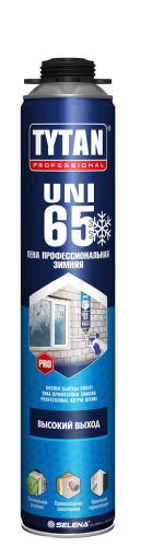 Пена монтажная TYTAN  ПРОФ зимняя 65 UNI 02 ,750мл/10035886