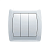 Выключатель 310-36050 Carmen beyaz (VIKO) 90561068