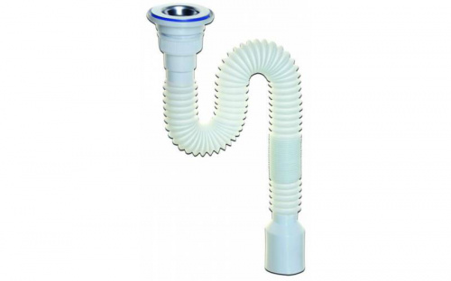 Сифон гфриров. Мини Элит с нерж.чаш.д-63мм удлин (к-6362)