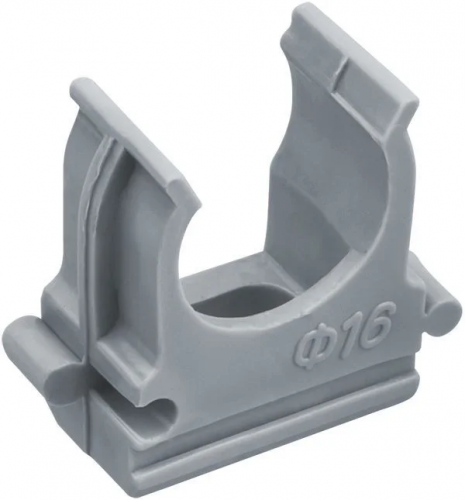 Крепеж-клипса д/труб ф16мм