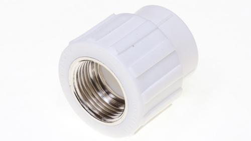 ПП- муфта комб.с вн.резьбой 32х3/4* (Белый)