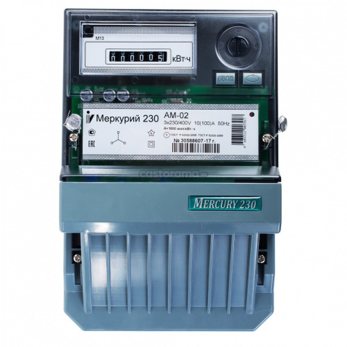 Эл счетчик 230 АМ-02 (100А)3ф 