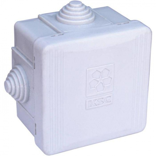 Коробка распаячная д/открытого монтажа 407-49008 (11-301) 85х40(КSC)