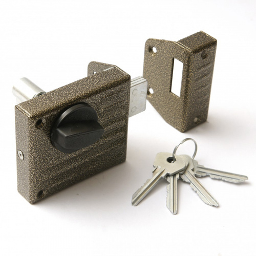 Замок накладной ЗН 1-2.1 бронза Зенит