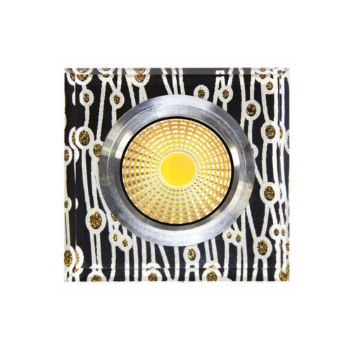 Светильник 144-15244, LED QX4-500 SQUARE 3W 5000K(пот)