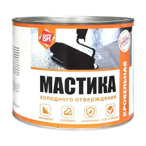 Мастика каучуко-битумная 4 кг Царицынские краски/00185