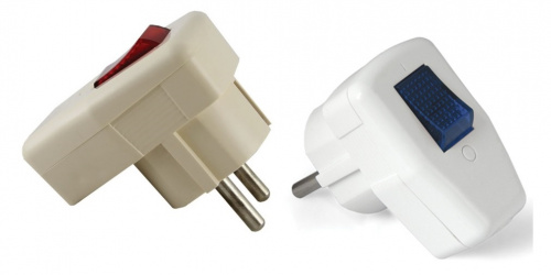 Эл вилка с/з 410-36017 с выключателем ,ANAHTARLI 90301805