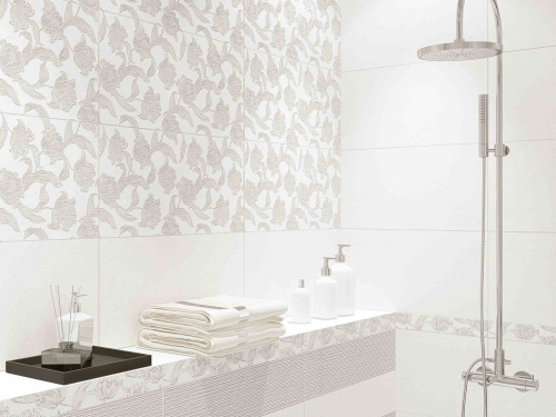 Кафель настенный 31,5*63 MALLORCA GREY FLORIS 44.48кв.м 1с (1,39/0,199) Н