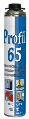 Пена монтажная Профиль зимняя пистолетная 65I 820мл/0404