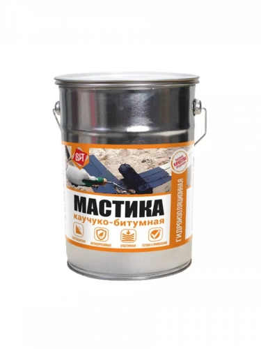 Мастика каучуко-битумная 15кг Царицынские краски/20185