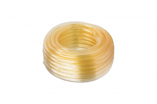 Шланг поливочный "Силикон" одночлойный 3/4,25м(прозрачный) Вихрь