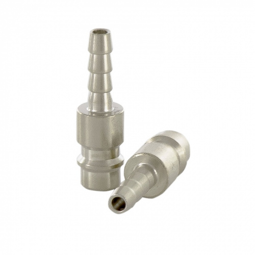 Ниппель унив.быстросъемный со штуцером под шланг 6мм,2шт//Stels 57055
