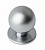 Ручка-кнопка серебро (14.105.07)