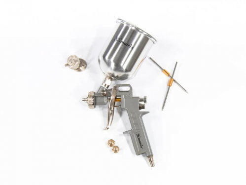 Краскораспылитель пневмат.с верхним бачком// 57314