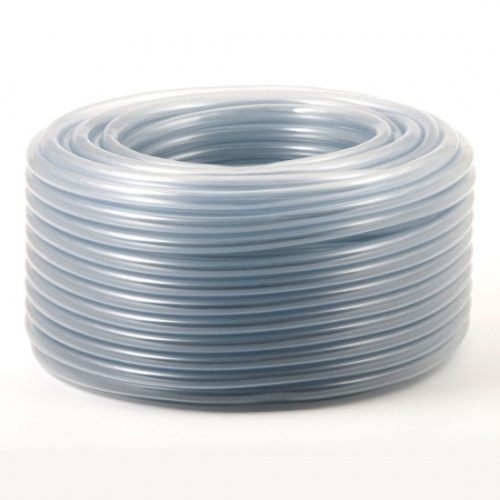 Шланг "Силикон" однослойный прозрачный,1мм,d6мм,50м/66-3-066