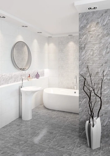 Кафель настенный 300х600 Борнео белый(9шт-1,62мкв/0,18)