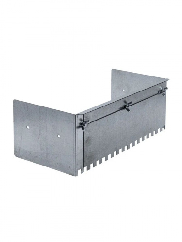 Гребенка раздвижная для укладки плитки,300-600мм,зуб 10х10мм/12-0-510