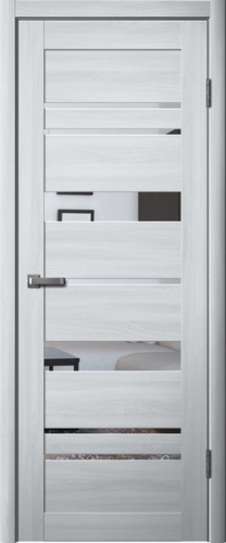 Дверь 283 600 ясень пепельный зеркало