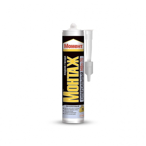 Клей момент-монтаж DGll Суперсильный,МВn-70.прозрачн,185г.