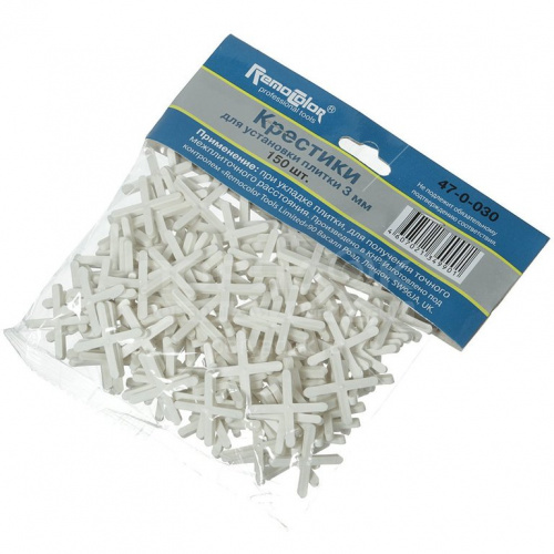 Крестики Remocolor д/кафеля,3мм,150шт,47-0-030