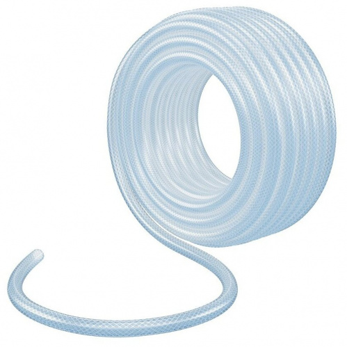 Шланг поливочный армированный 3слойн,прозрачный1/2(50м) PALISAD/67433