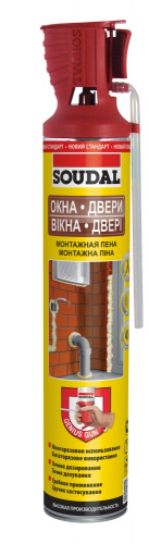 Пена монтажная Соудал окна,двери 750мл/02981