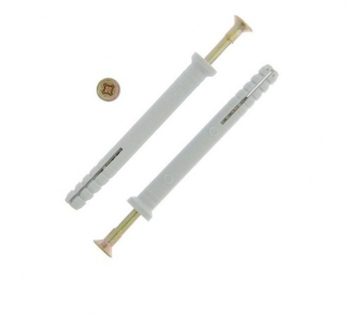 Дюбель гвоздевой полипропилен,потай 8х80