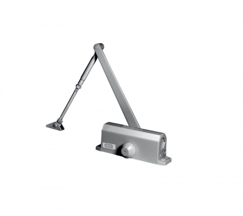 Доводчик дверной HG DC73AF120SI 85-120кг морозостойкий, серебристый