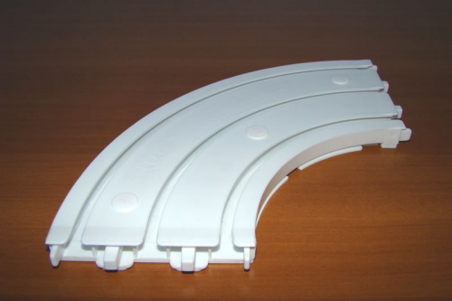 Поворот ЭКА для 3х-рядного карниза