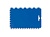 Шпатель синий прямоугольный д/клея №12-2-005