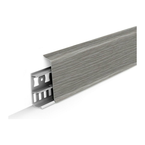 Плинтус Деконика 210 Дуб пепельный 85мм (2,2м) 20шт