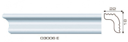 Галтель 03006Е 2м (220)