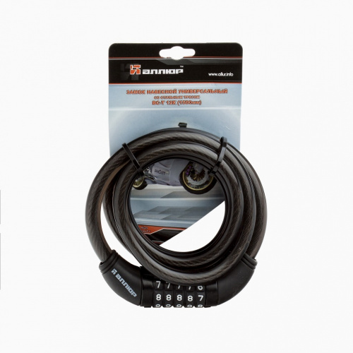 Замок навесной ВС-Т 12К (1500мм) с тросом АЛЛЮР