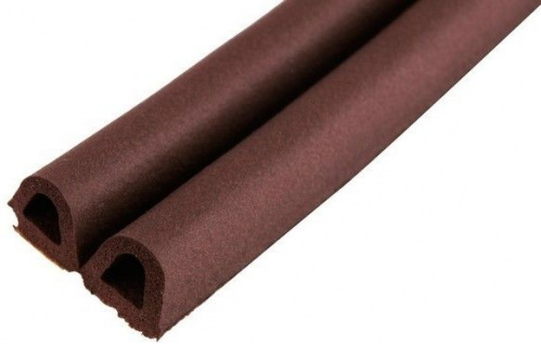 Уплотнитель KIM TEC D (коричневый)100м (№2)двойной