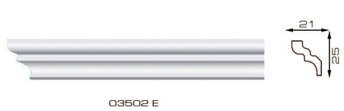 Галтель 03502Е 2м (90)