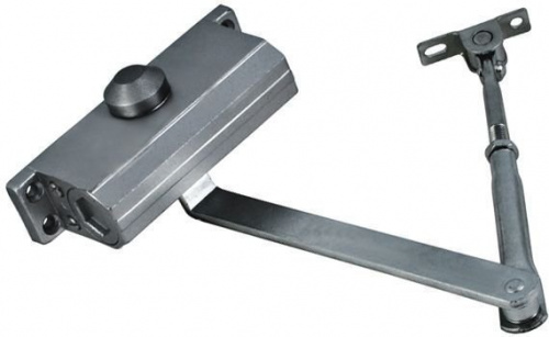 Доводчик дверной серый 45-65кг/66272/