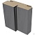 Коробка дверная (телескоп) 32*74*2050 Бетон темный ПВХ